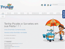 Tablet Screenshot of frutale.com.br